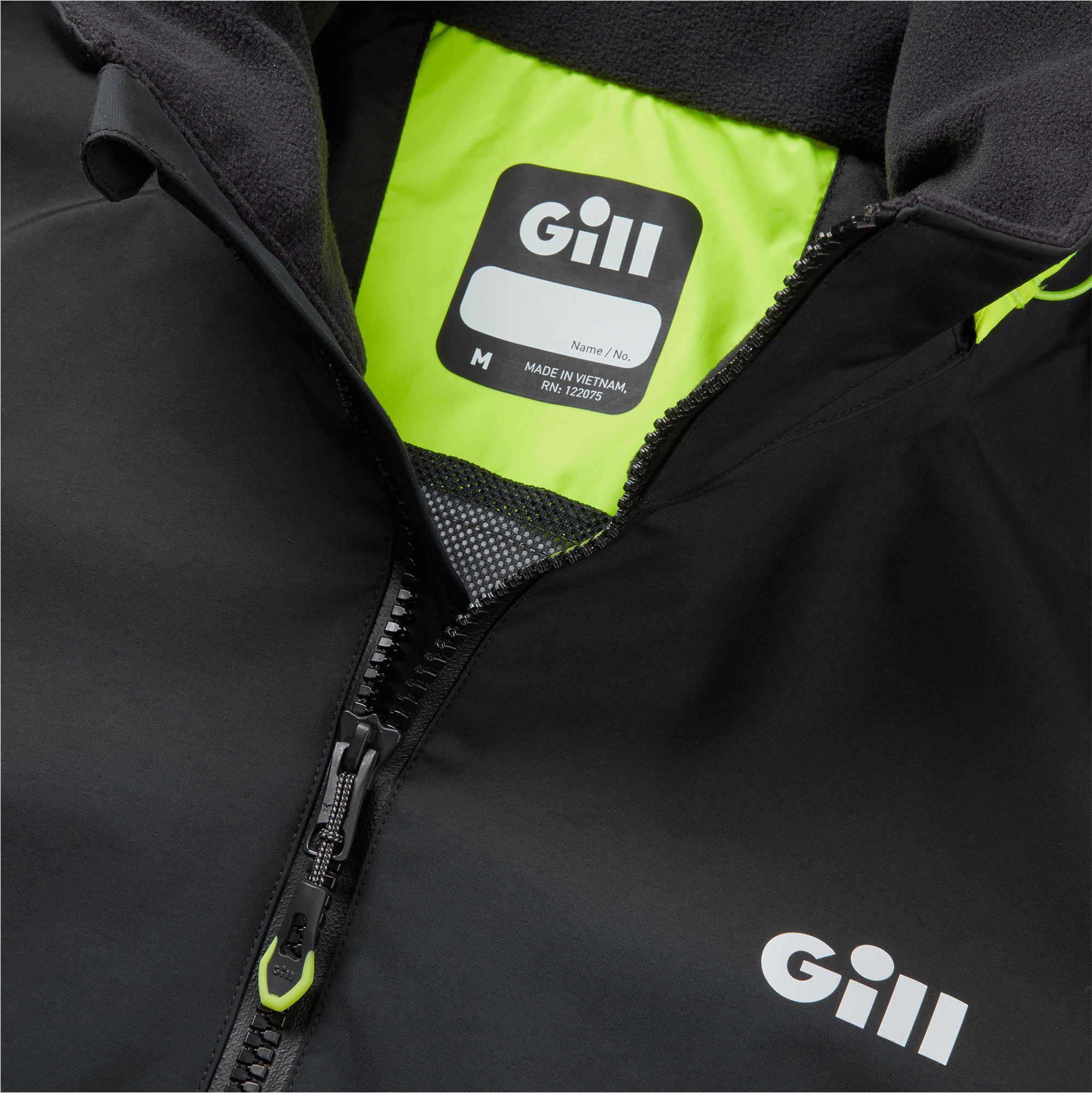 2026 Gill Mens OS3 Coastal Sailing Jacket OS33J - Black